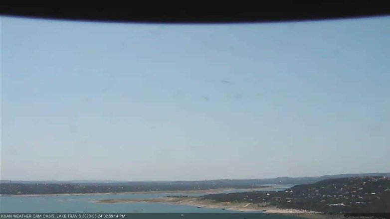 Lake Travis webcam, June 24, 2023 3:00 PM CT