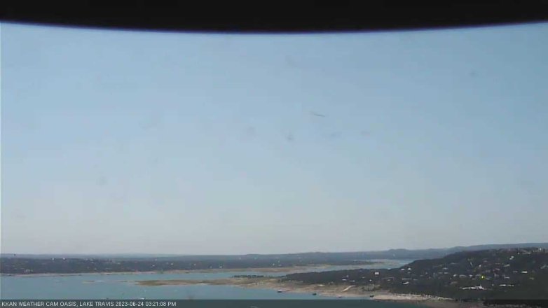 Lake Travis webcam, June 24, 2023 3:25 PM CT