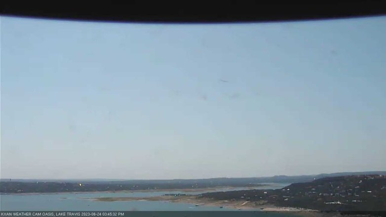 Lake Travis webcam, June 24, 2023 3:45 PM CT