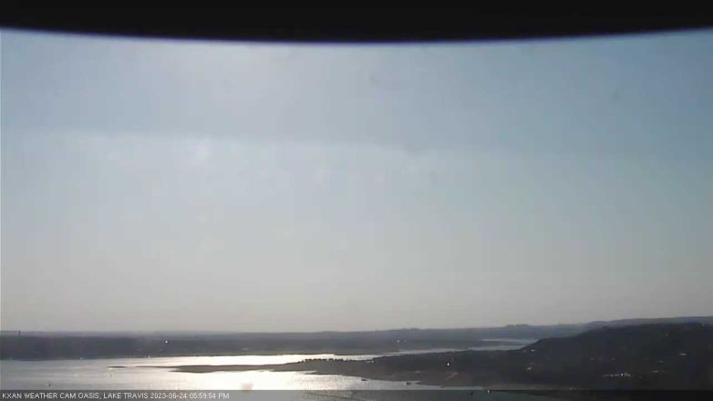 Lake Travis webcam, June 24, 2023 6:00 PM CT