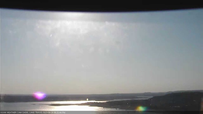 Lake Travis webcam, June 24, 2023 6:25 PM CT