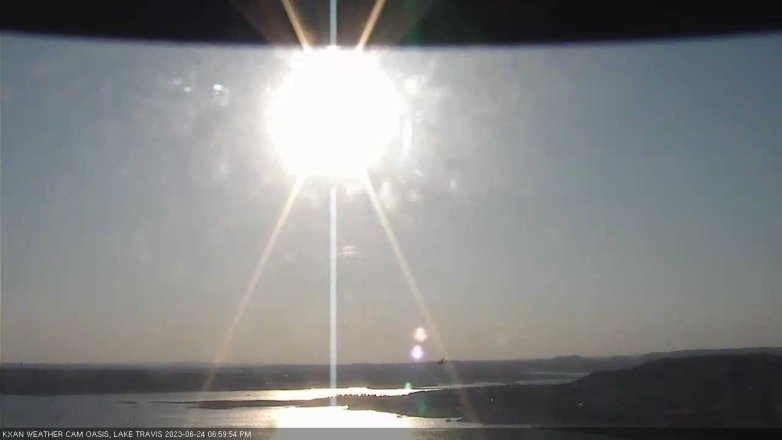 Lake Travis webcam, June 24, 2023 7:00 PM CT