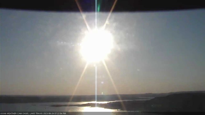 Lake Travis webcam, June 24, 2023 7:25 PM CT