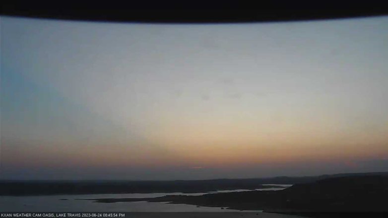 Lake Travis webcam, June 24, 2023 8:45 PM CT
