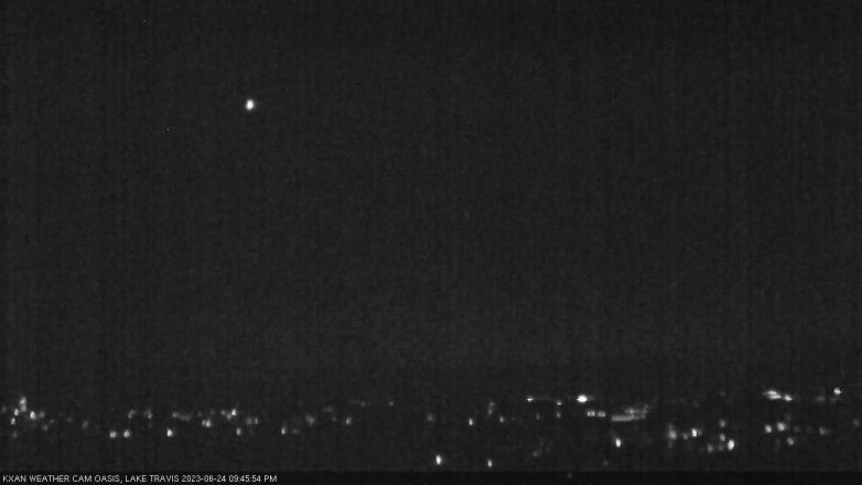 Lake Travis webcam, June 24, 2023 9:45 PM CT