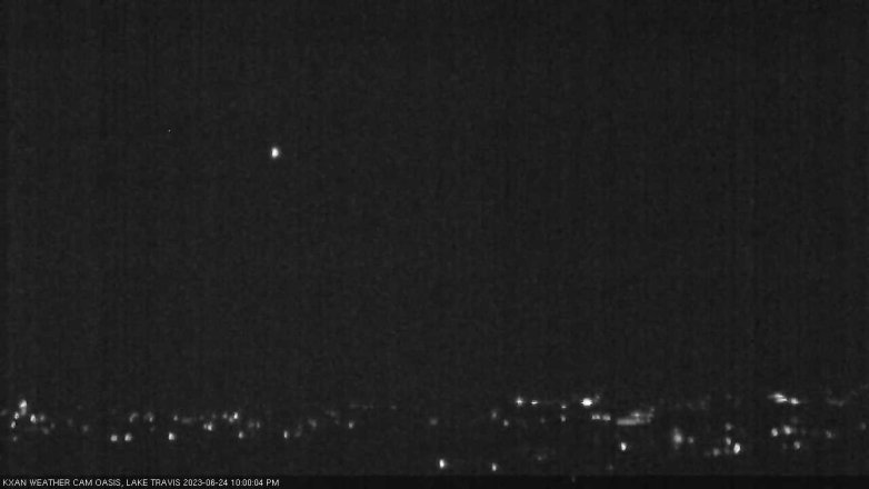 Lake Travis webcam, June 24, 2023 10:00 PM CT