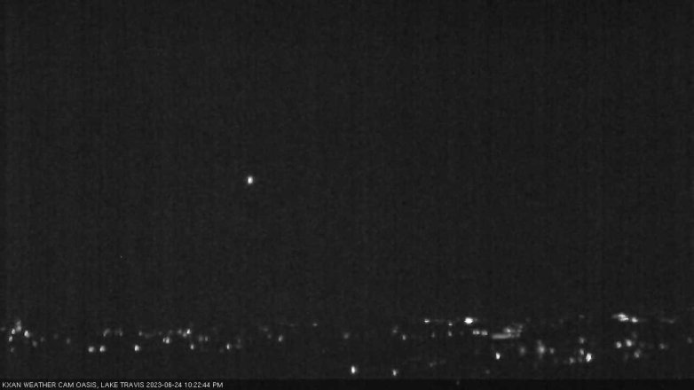 Lake Travis webcam, June 24, 2023 10:25 PM CT