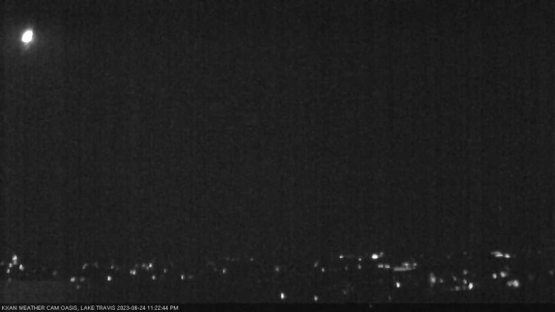 Lake Travis webcam, June 24, 2023 11:25 PM CT
