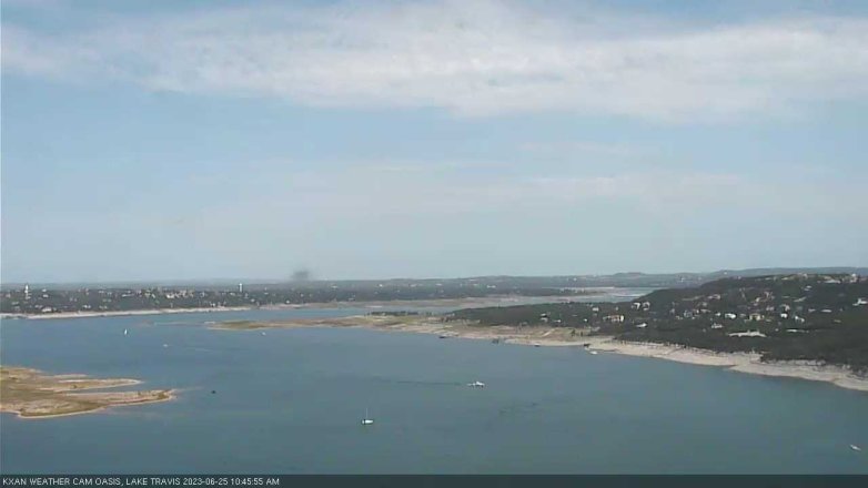 Lake Travis webcam, June 25, 2023 10:45 AM CT