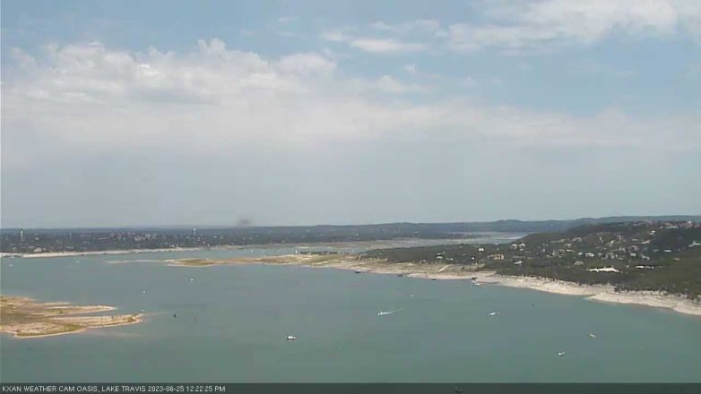 Lake Travis webcam, June 25, 2023 12:25 PM CT