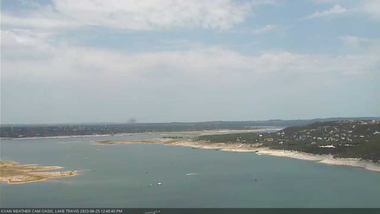 Lake Travis webcam, June 25, 2023 12:45 PM CT