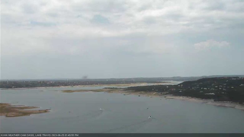 Lake Travis webcam, June 25, 2023 1:45 PM CT
