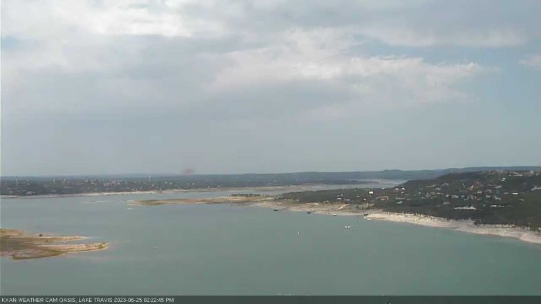 Lake Travis webcam, June 25, 2023 2:25 PM CT