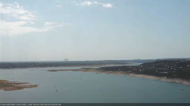 Lake Travis webcam, June 25, 2023 4:00 PM CT