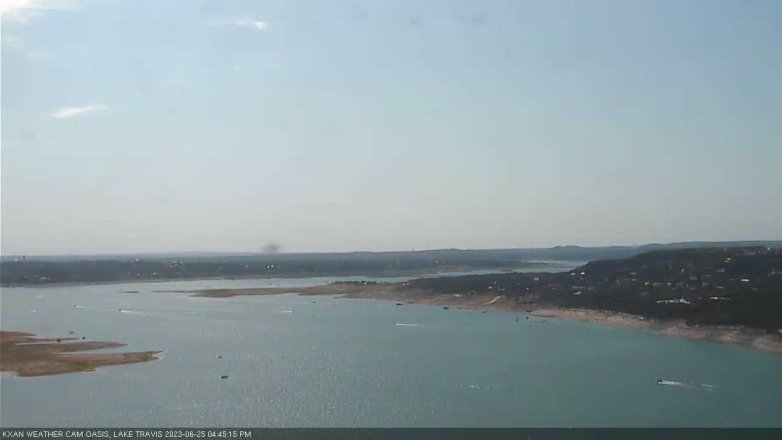 Lake Travis webcam, June 25, 2023 4:45 PM CT