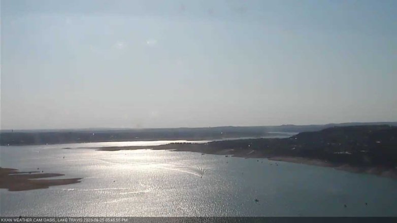 Lake Travis webcam, June 25, 2023 5:45 PM CT