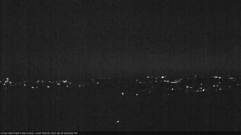 Lake Travis webcam, June 25, 2023 9:45 PM CT