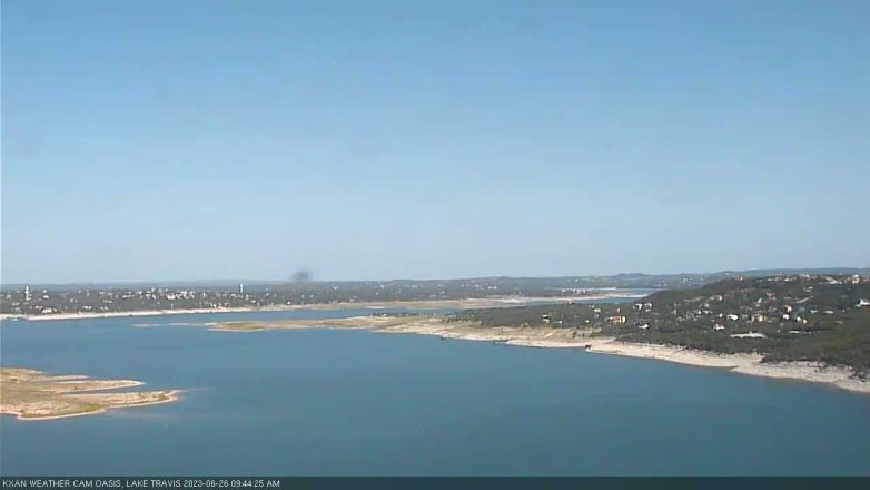 Lake Travis webcam, June 26, 2023 9:45 AM CT