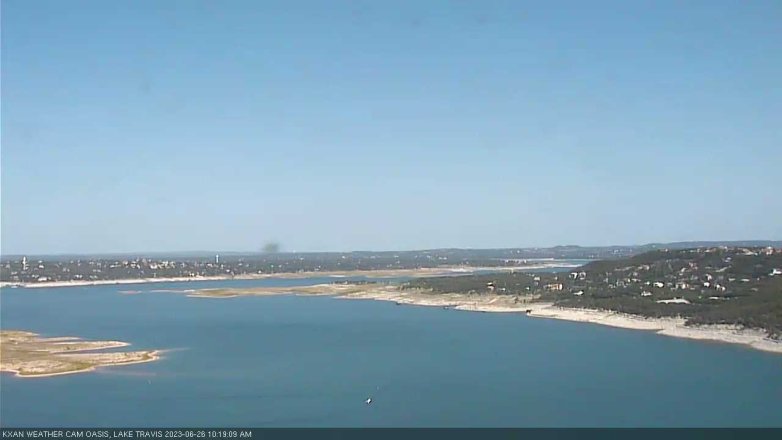 Lake Travis webcam, June 26, 2023 10:25 AM CT