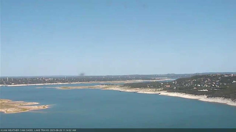 Lake Travis webcam, June 26, 2023 11:25 AM CT