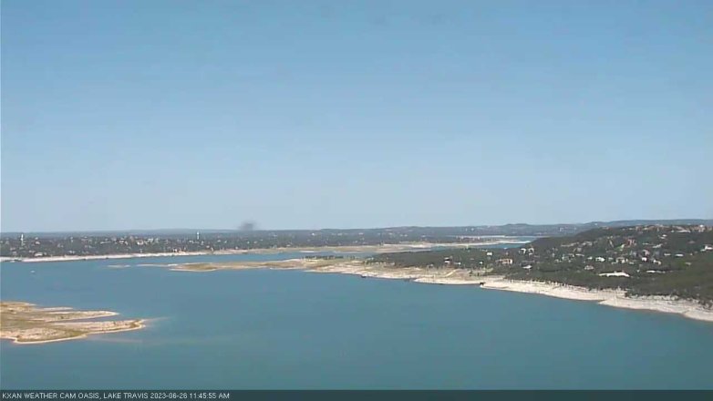 Lake Travis webcam, June 26, 2023 11:45 AM CT