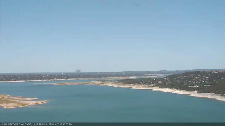 Lake Travis webcam, June 26, 2023 12:45 PM CT