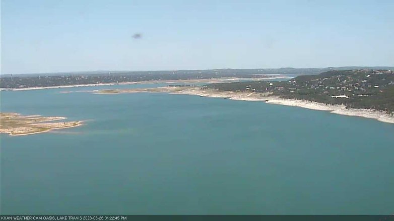 Lake Travis webcam, June 26, 2023 1:25 PM CT