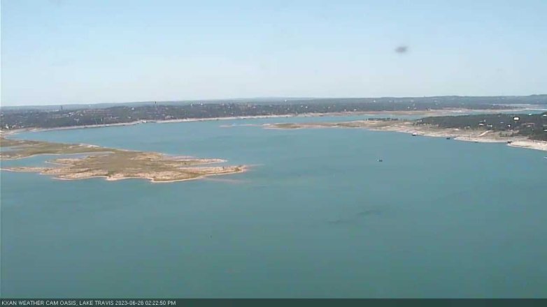 Lake Travis webcam, June 26, 2023 2:25 PM CT