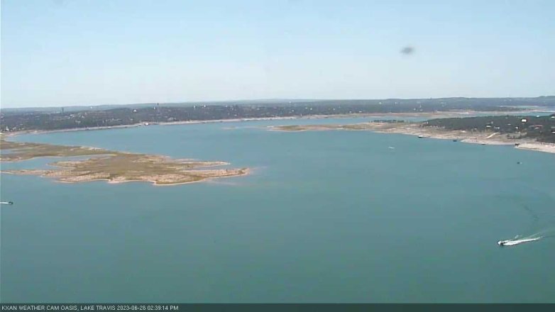 Lake Travis webcam, June 26, 2023 2:45 PM CT