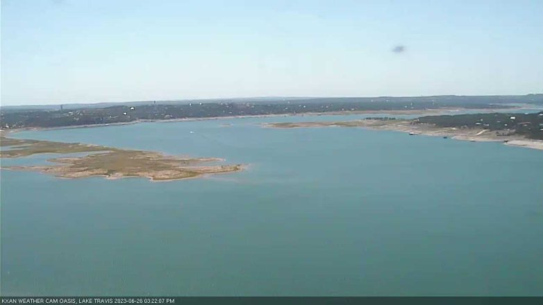 Lake Travis webcam, June 26, 2023 3:25 PM CT