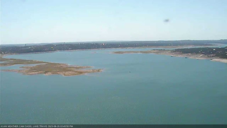 Lake Travis webcam, June 26, 2023 3:45 PM CT