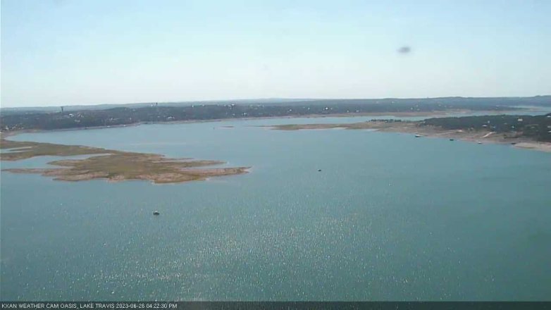 Lake Travis webcam, June 26, 2023 4:25 PM CT