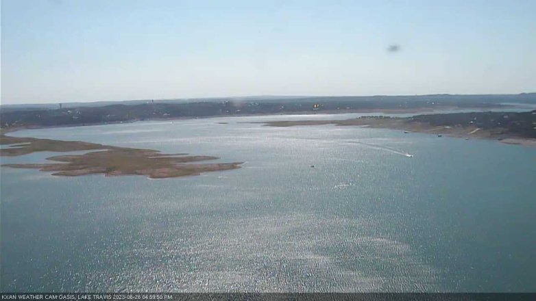 Lake Travis webcam, June 26, 2023 5:00 PM CT