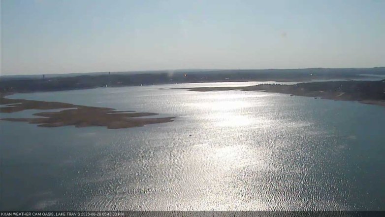 Lake Travis webcam, June 26, 2023 5:45 PM CT