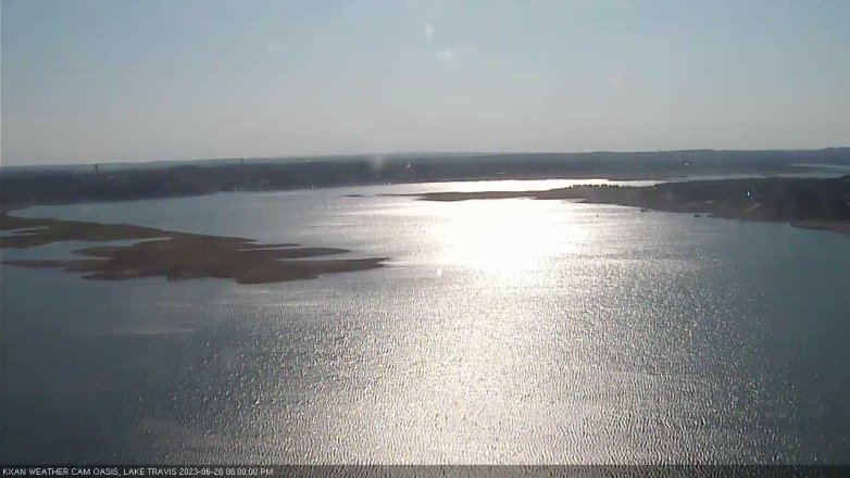 Lake Travis webcam, June 26, 2023 6:00 PM CT