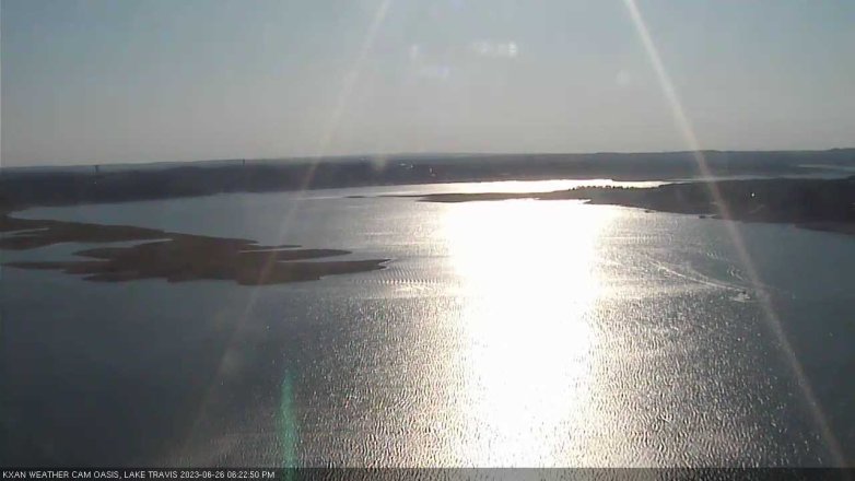 Lake Travis webcam, June 26, 2023 6:25 PM CT