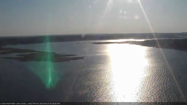 Lake Travis webcam, June 26, 2023 7:00 PM CT