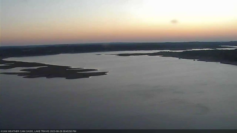 Lake Travis webcam, June 26, 2023 8:45 PM CT
