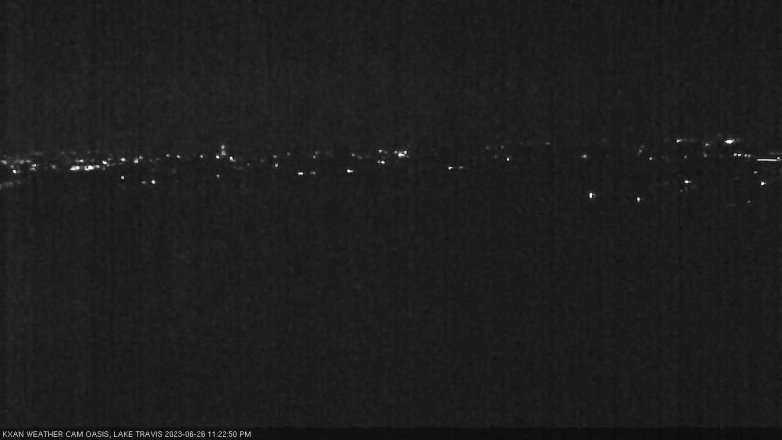 Lake Travis webcam, June 26, 2023 11:25 PM CT