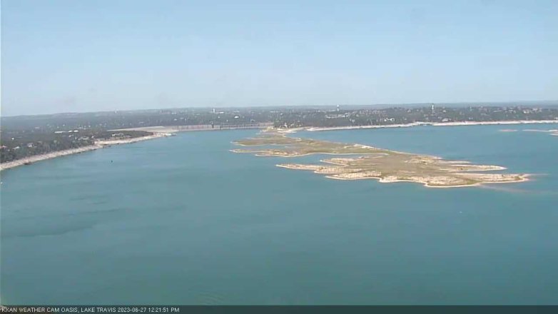 Lake Travis webcam, June 27, 2023 12:25 PM CT