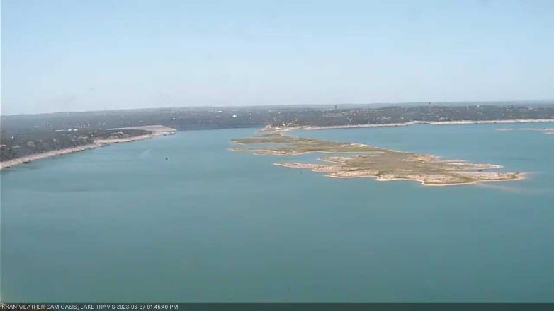 Lake Travis webcam, June 27, 2023 1:45 PM CT