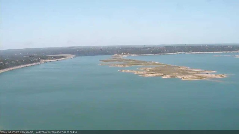 Lake Travis webcam, June 27, 2023 2:00 PM CT