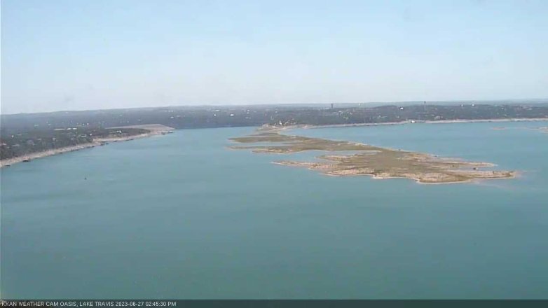 Lake Travis webcam, June 27, 2023 2:45 PM CT