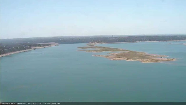 Lake Travis webcam, June 27, 2023 3:00 PM CT