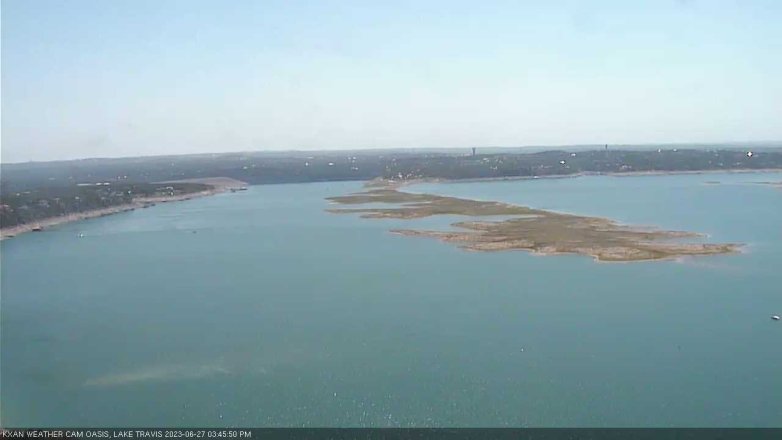 Lake Travis webcam, June 27, 2023 3:45 PM CT