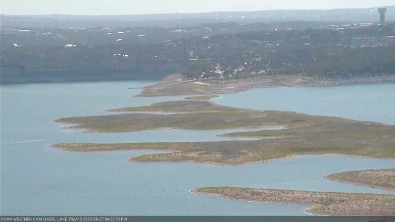 Lake Travis webcam, June 27, 2023 4:25 PM CT