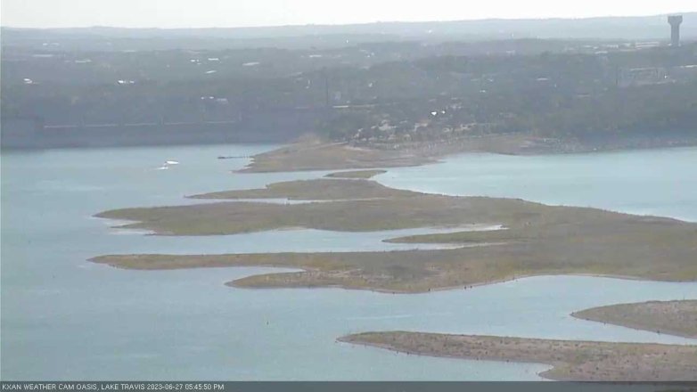 Lake Travis webcam, June 27, 2023 5:45 PM CT