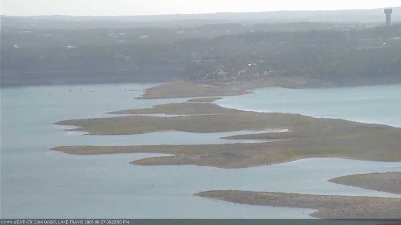 Lake Travis webcam, June 27, 2023 6:25 PM CT