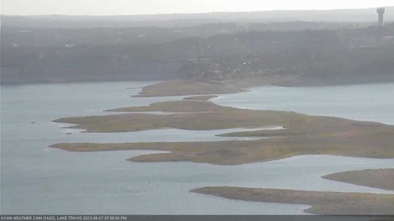 Lake Travis webcam, June 27, 2023 7:00 PM CT