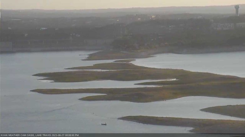 Lake Travis webcam, June 27, 2023 8:00 PM CT